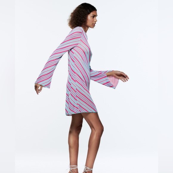 Zara Striped Dress - Picture 3 of 11